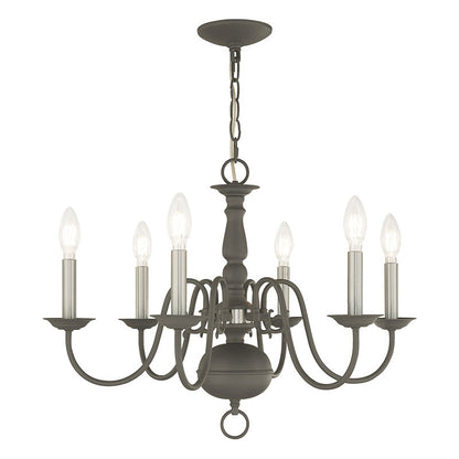 Livex Lighting Williamsburgh 6-Light Chandelier