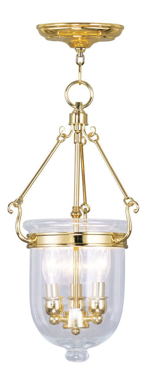 Livex Lighting Jefferson 3-Light Chain Lantern