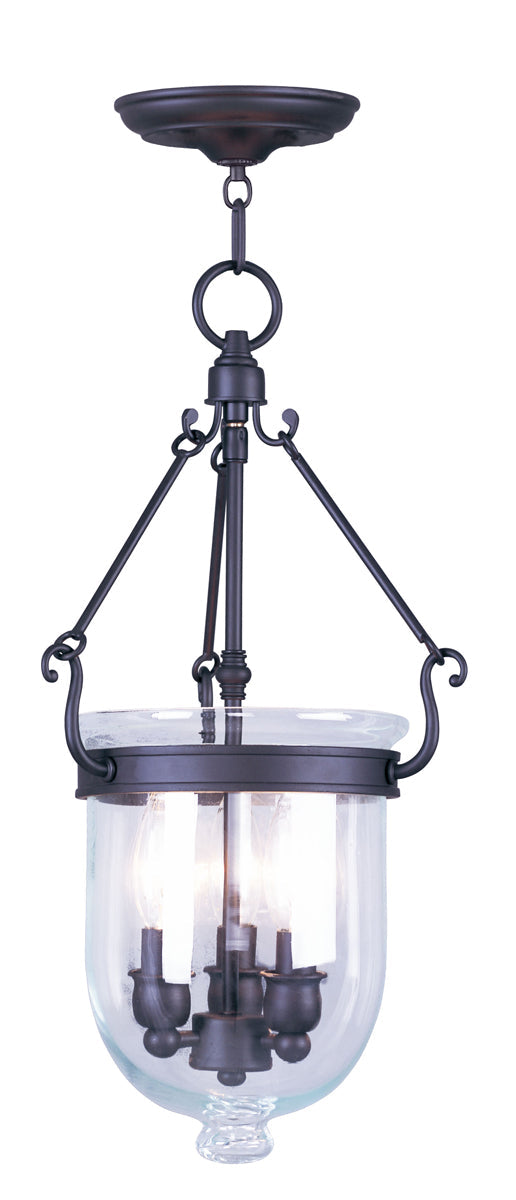 Livex Lighting Jefferson 3-Light Chain Lantern