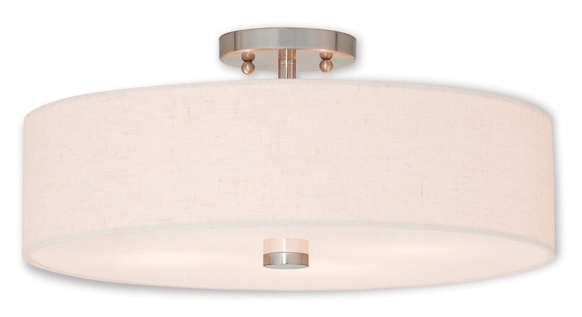 Livex Lighting Meridian 4-Light Ceiling Mount