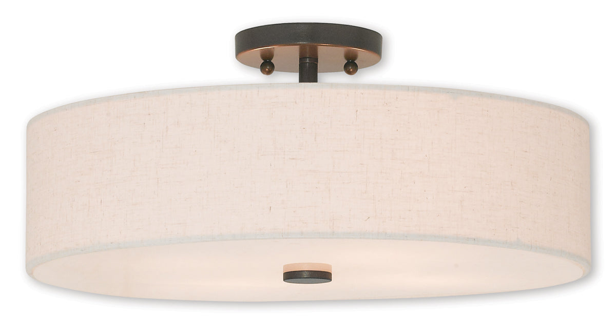 Livex Lighting Meridian 4-Light Ceiling Mount
