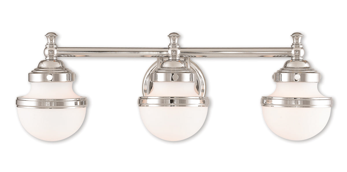 Livex Lighting Oldwick 3-Light Bath Vanity