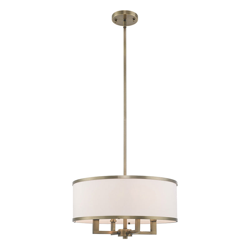 Livex Lighting Park Ridge 4-Light Pendant Chandelier