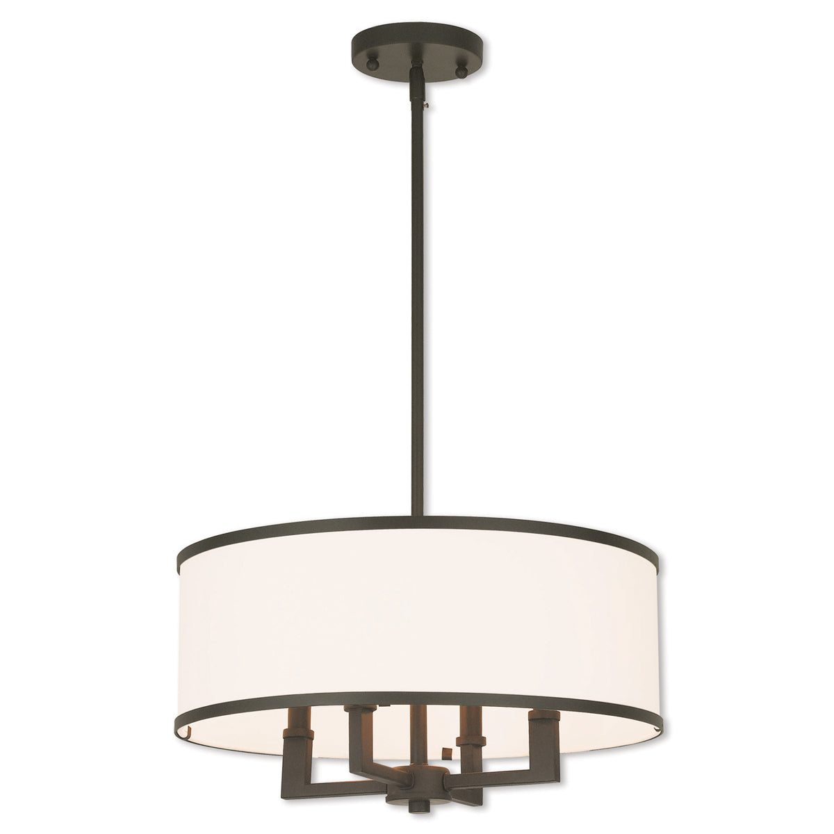 Livex Lighting Park Ridge 4-Light Pendant Chandelier