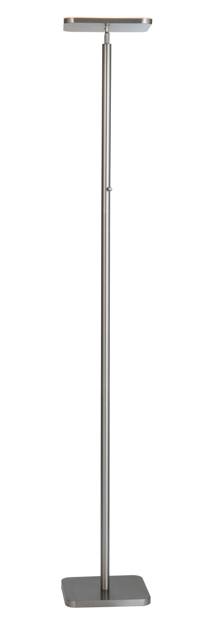  Hector LED Torch Lamp In Brushed Nickel