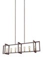  Finnegan Chandelier In New World Bronze