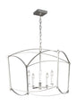  Thayer Chandelier In Polished Nickel