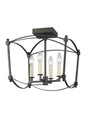 Thayer Ceiling Light In Smith Steel