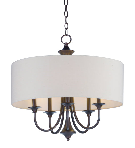 Maxim Bongo 5-Light Pendant In Oil Rubbed Bronze