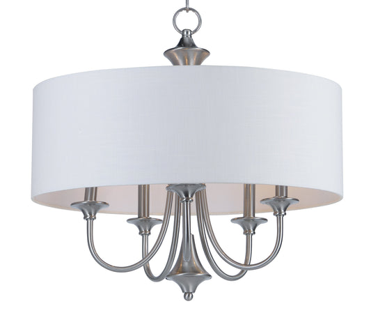 Maxim Bongo 5-Light Pendant In Satin Nickel