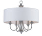 Maxim Bongo 5-Light Pendant In Satin Nickel