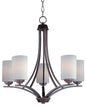 Maxim Deven 5-Light Chandelier In Oil Rubbed Bronze