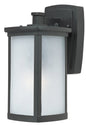 Maxim Terrace 1-Light Small Outdoor Wall Lantern In Bronze