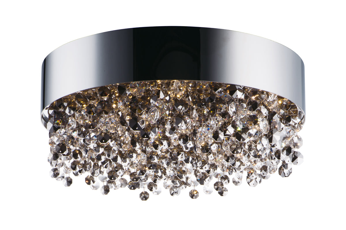 Maxim Mystic 11-Light LED Flush Mount In Polished Chrome