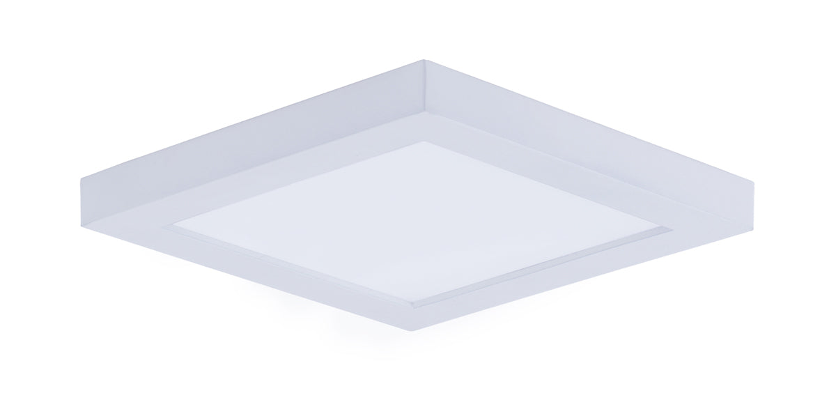 Maxim Wafer 4.5" SQ LED Wall/Flush Mount 3000K In White