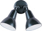 Maxim Spots 2-Light Outdoor Wall Mount In Black