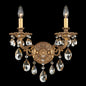  Milano 2-Light Wall Sconce In Florentine Bronze