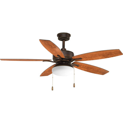  Billows 52" 5 Plywood Blade Fan With Pull Chain