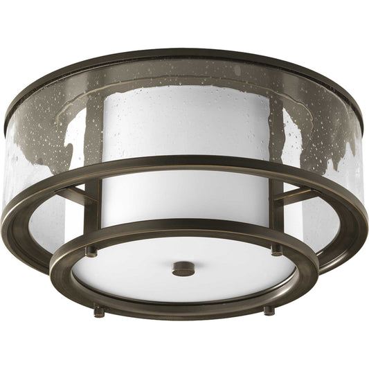  Bay Court 2-Light 15" Flush Mount
