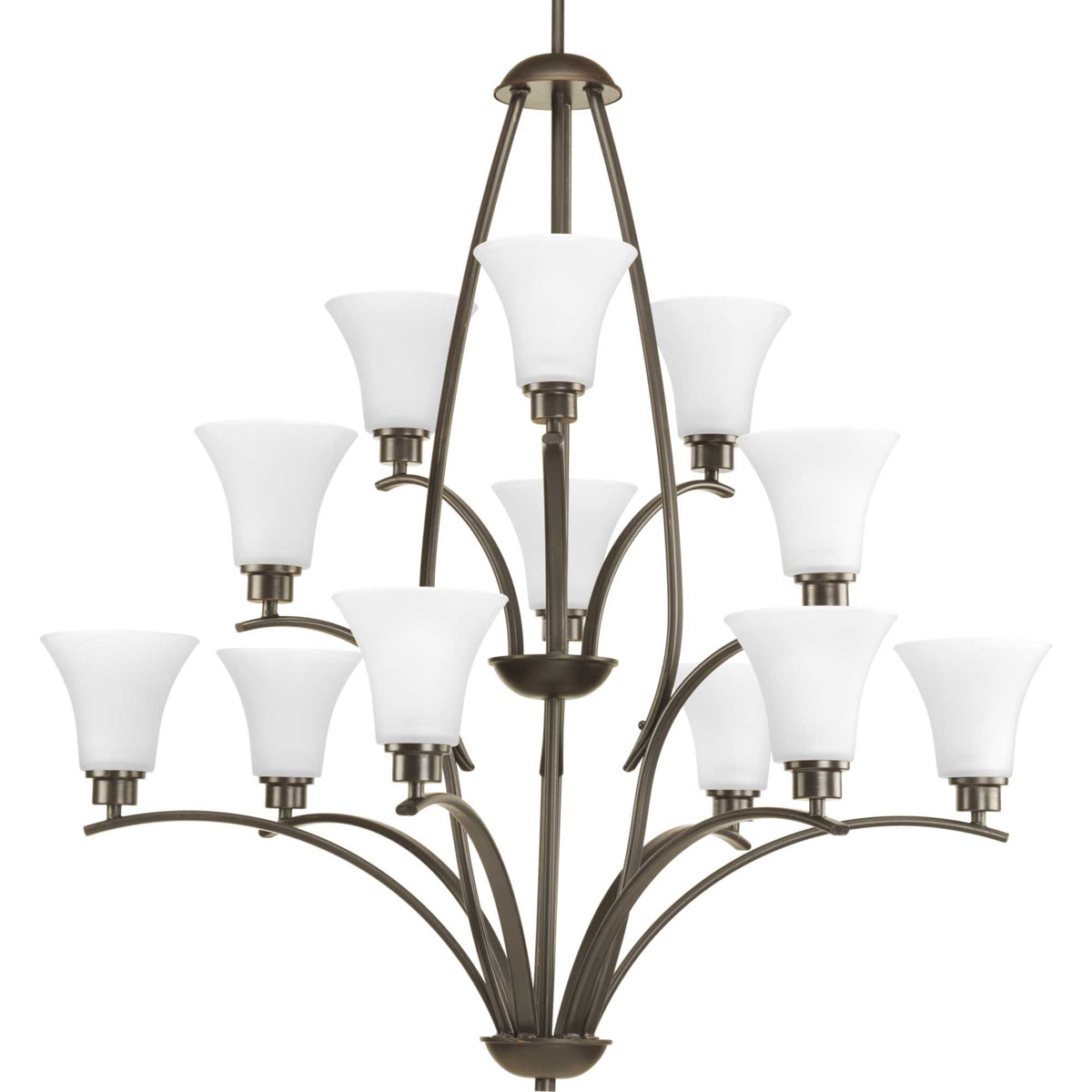  Joy 12-Light, 3-Tier Chandelier