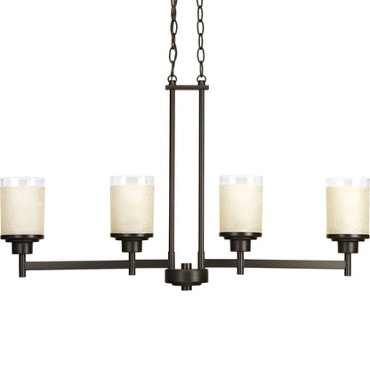  Alexa 4-Light Linear Chandelier