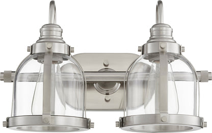  Banded Dome 2-Light Vanity