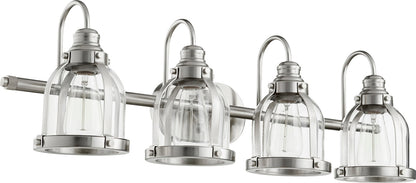  Banded Dome 4-Light Vanity