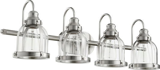  Banded Dome 4-Light Vanity