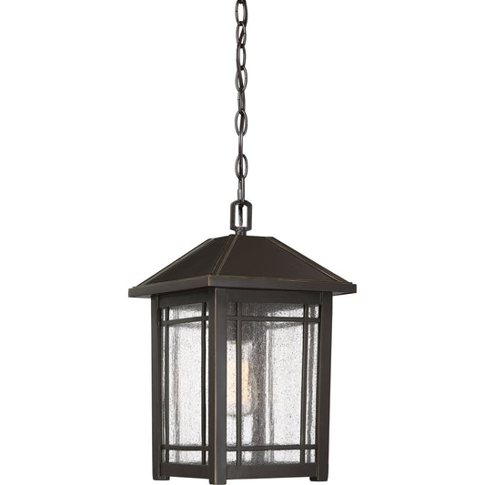  Cedar Point 1-Light Outdoor Lantern In Palladian Bronze