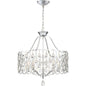  Lulu 5-Light Chandelier In Polished Chrome