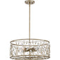  Meadow Lane 5-Light Pendant In Vintage Gold