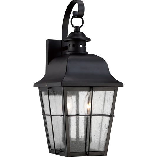  Millhouse 2-Light Outdoor Lantern In Mystic Black
