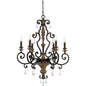  Marquette 6-Light Chandelier In Heirloom