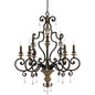  Marquette 9-Light Chandelier In Heirloom