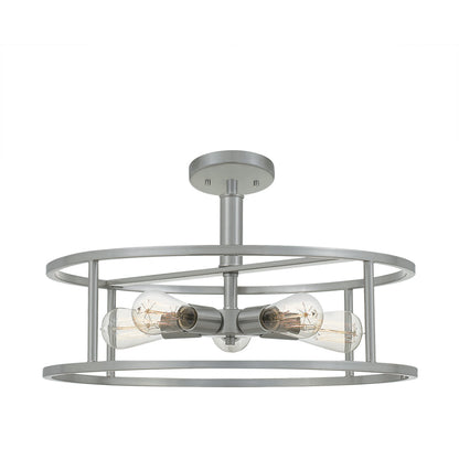  New Harbor 5-Light Semi-Flush Mount
