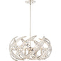  Crescent 6-Light Pendant In Polished Nickel