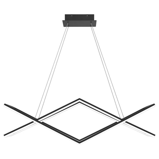  Newman LED Island Light In Matte Black