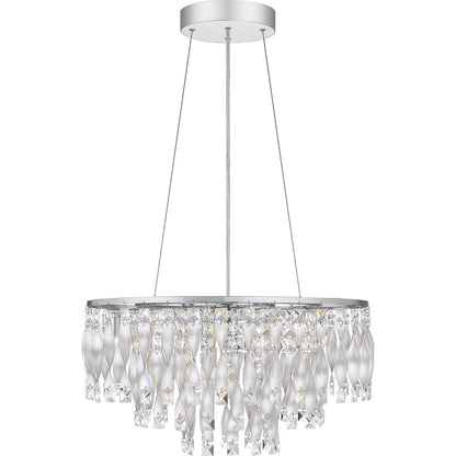  Twinkle 6-Light Pendant In Polished Chrome