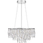  Twinkle 6-Light Pendant In Polished Chrome