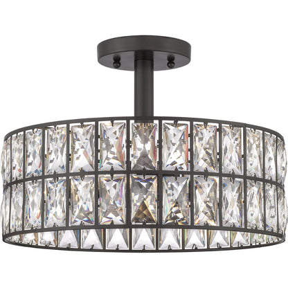  Coffman 3-Light Semi-Flush Mount