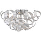  Ribbons 5-Light Flush Mount In Millenia