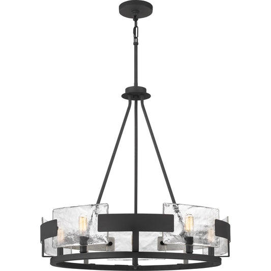  Stratum 5-Light Chandelier In Royal Ebony