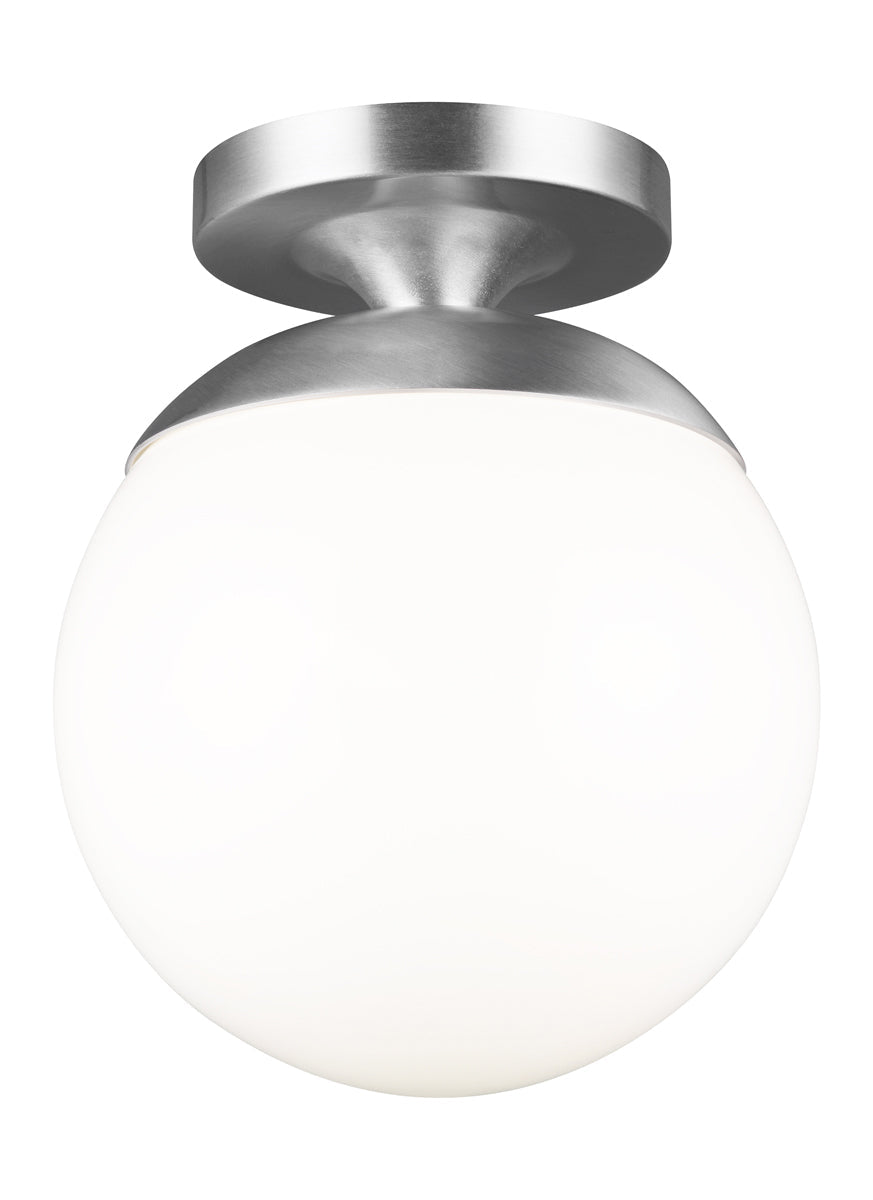  Leo - Hanging Globe 1-Light Wall/Ceiling Semi-Flush Mount