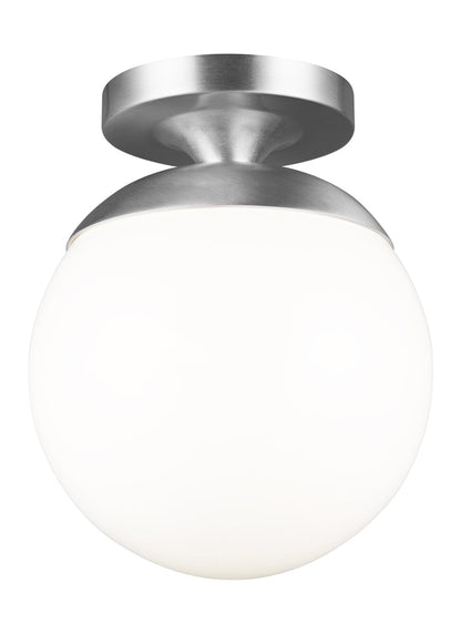  Leo - Hanging Globe 1-Light Wall/Ceiling Semi-Flush Mount