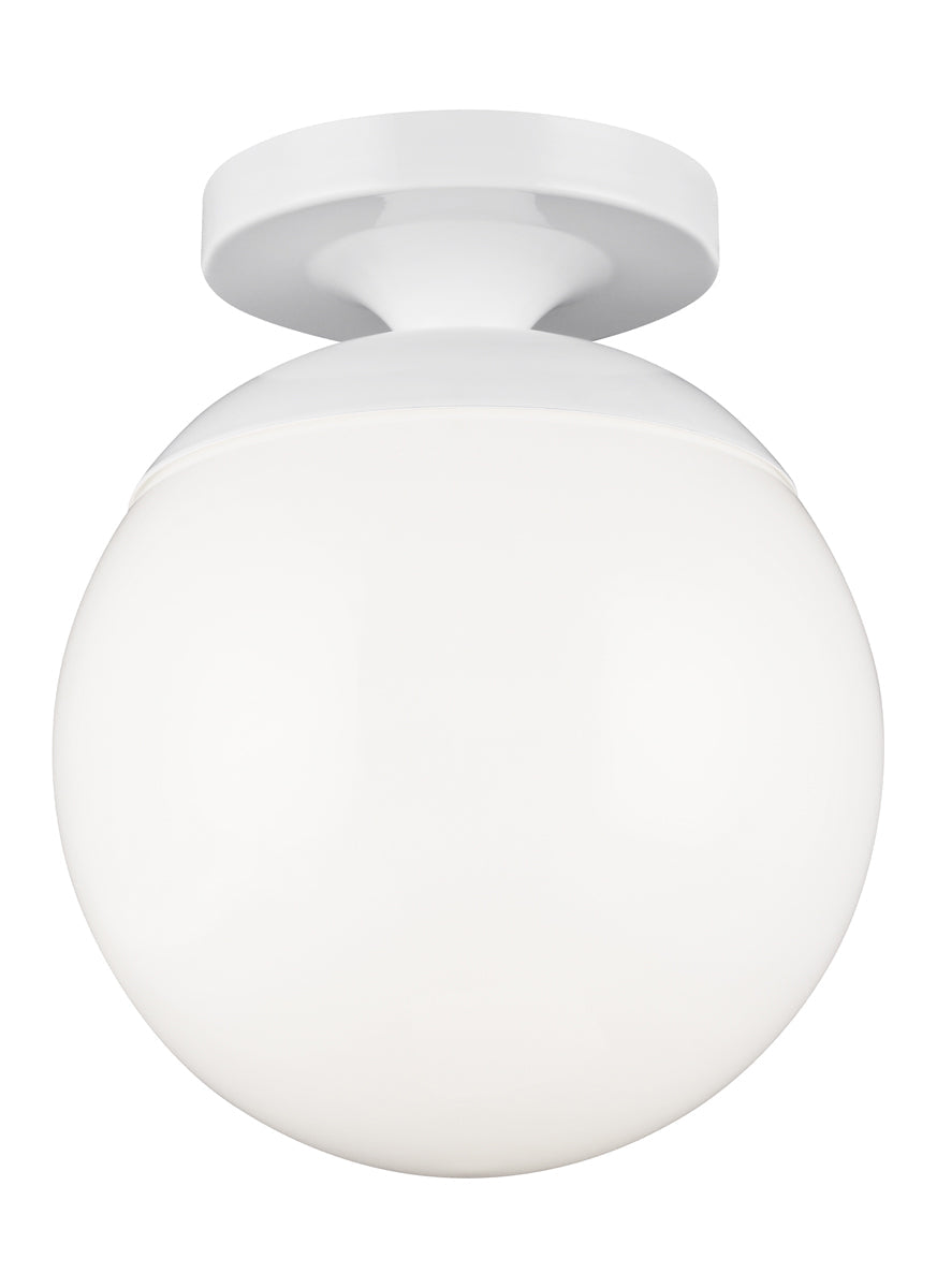  Leo - Hanging Globe 1-Light Wall/Ceiling Semi-Flush Mount