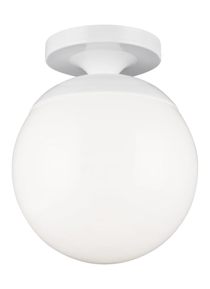  Leo - Hanging Globe 1-Light Wall/Ceiling Semi-Flush Mount