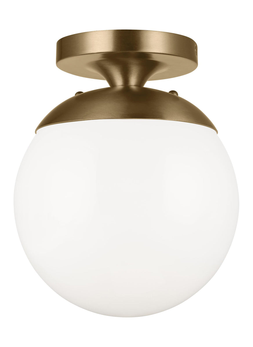  Leo - Hanging Globe 1-Light Wall/Ceiling Semi-Flush Mount