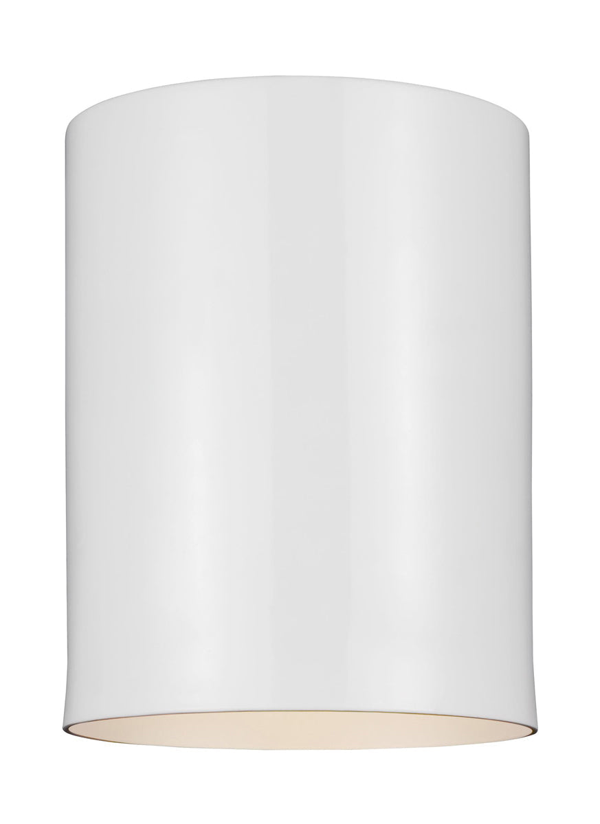 1-Light Outdoor Ceiling Flush Mount