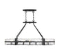  Hudson 10-Light Chandelier In Matte Black