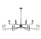  Salem 16-Light Chandelier In Forged Iron